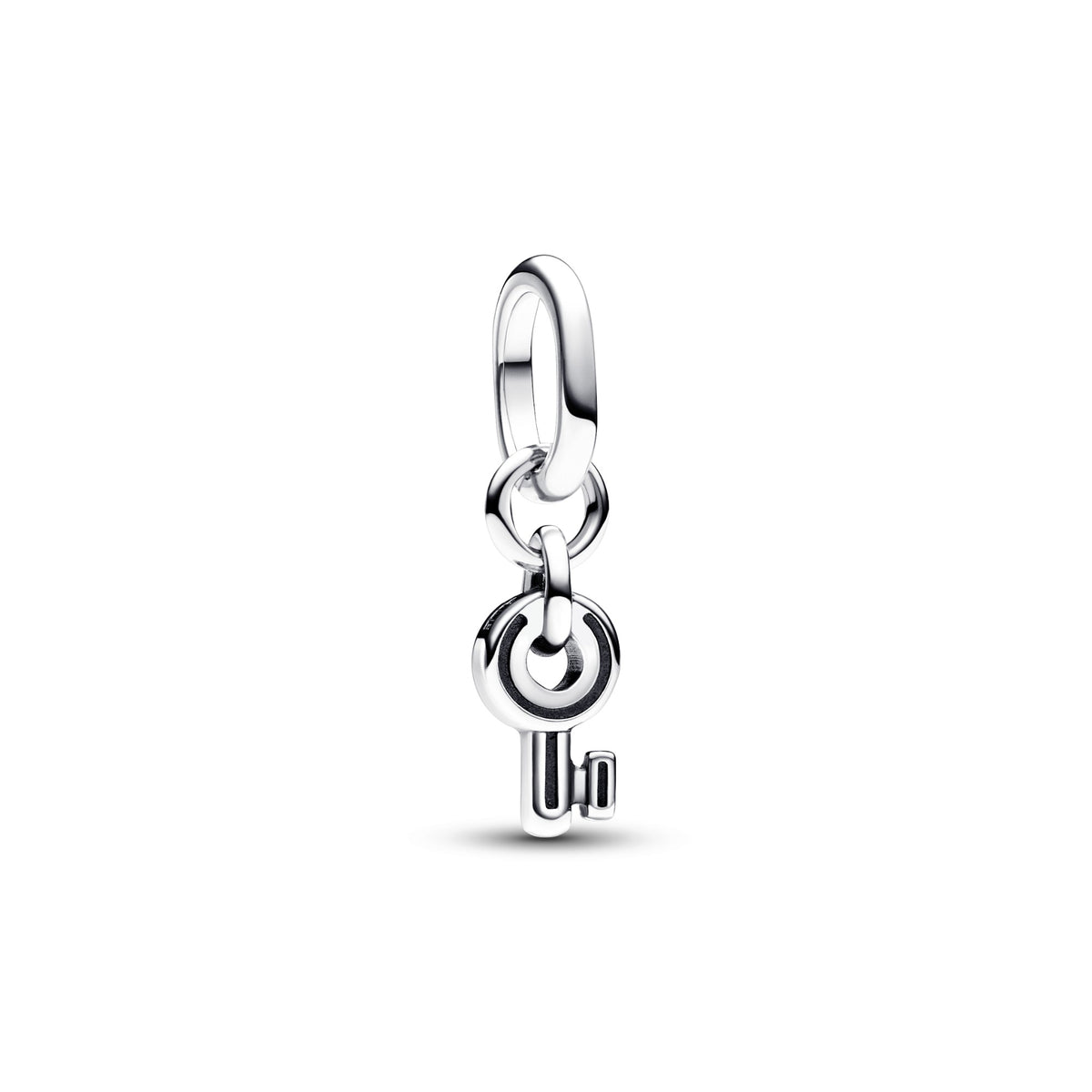 Pandora ME hangende minibedel sleutel zilver