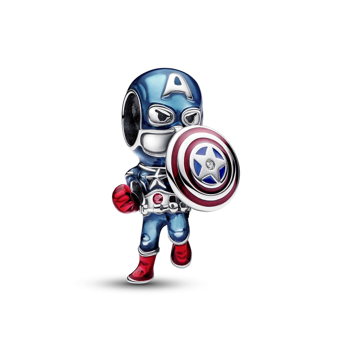 Pandora Marvel The Avengers Captain America Bedel zilver
