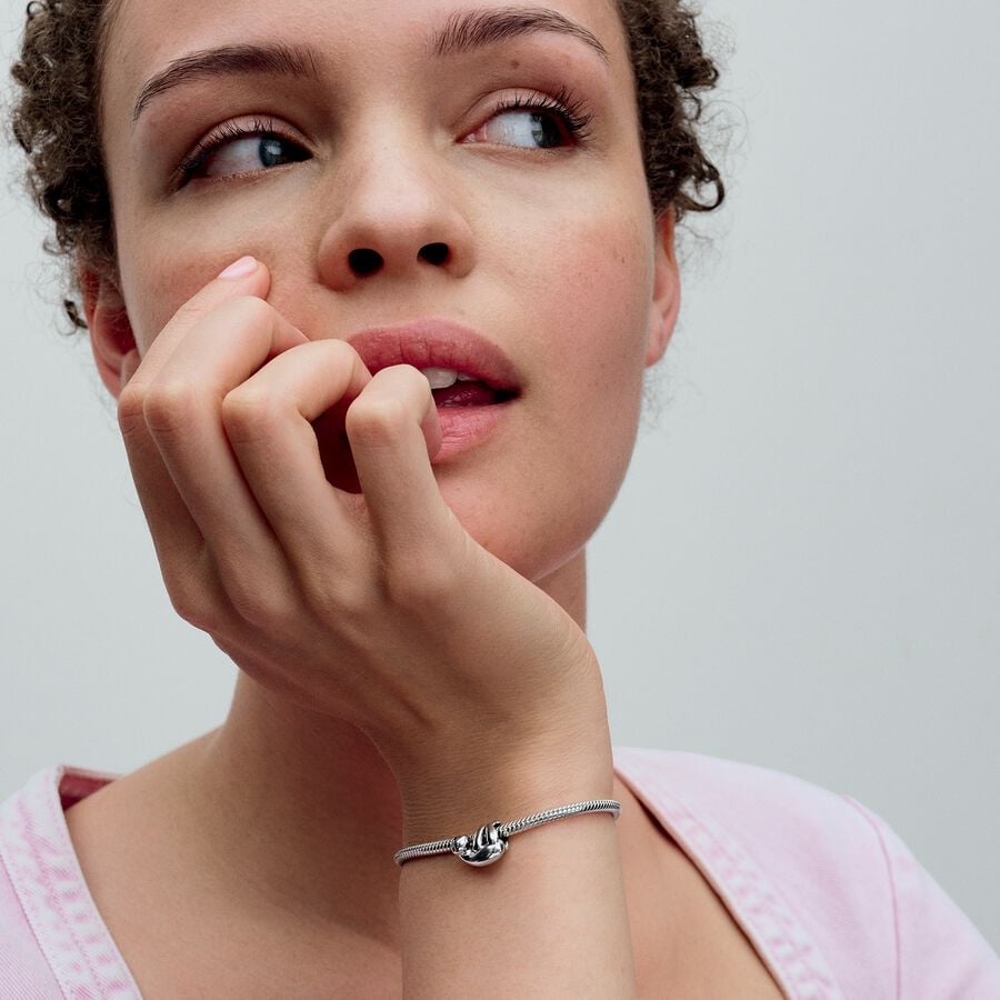 Pandora Hangende Luiaardbedel zilver - 793331C01