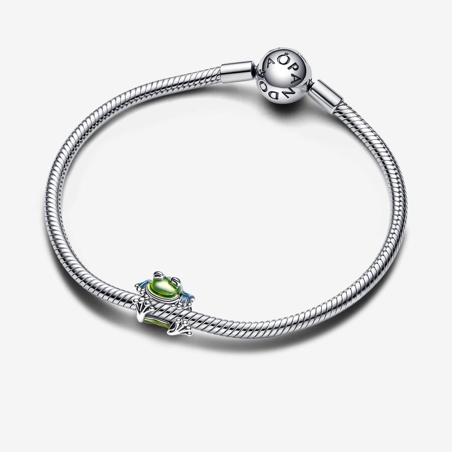 Pandora Klimmende Kikker Bedel zilver - 793342C01