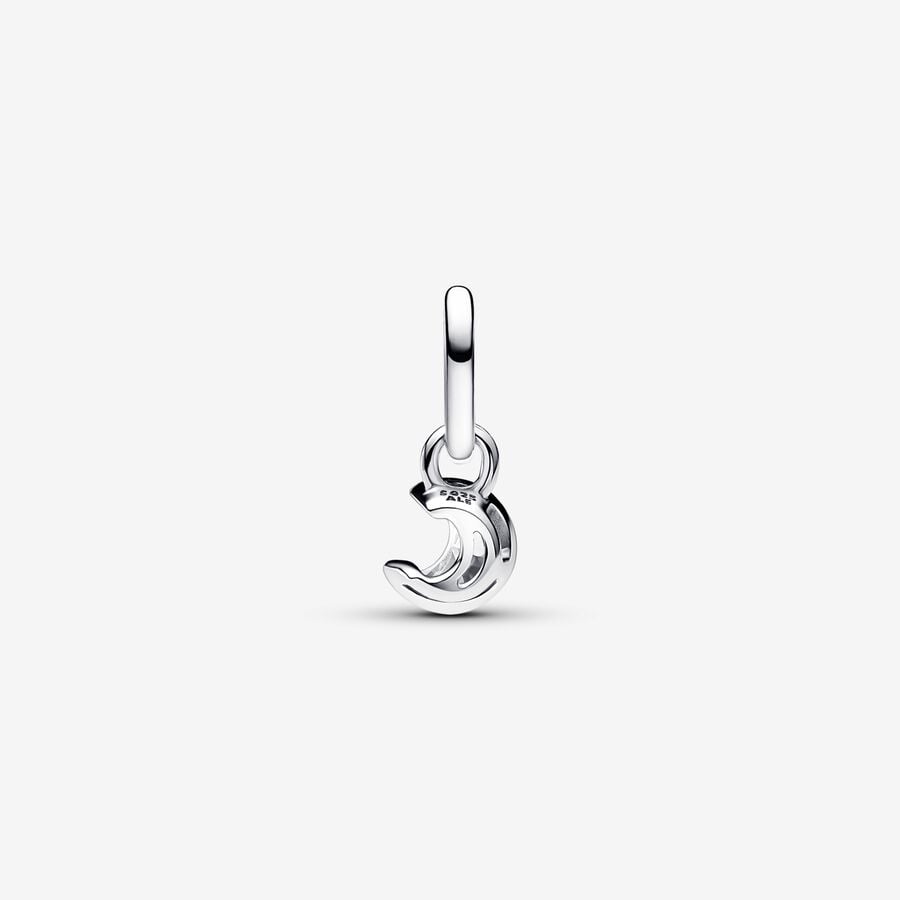 Pandora ME Sprankelende Maan Mini Hangende Bedel zilver - 793364C01