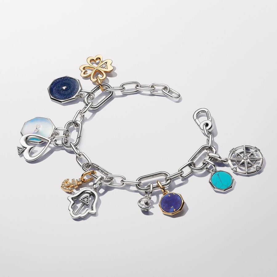 Pandora Hamsa Hand Medaillon Bedel zilver medallion - 793411C01