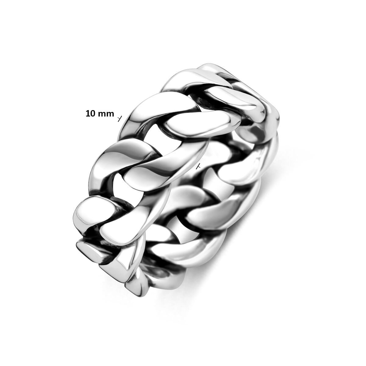 Fantasy Collection Ring schakel oxi zilver geoxideerd