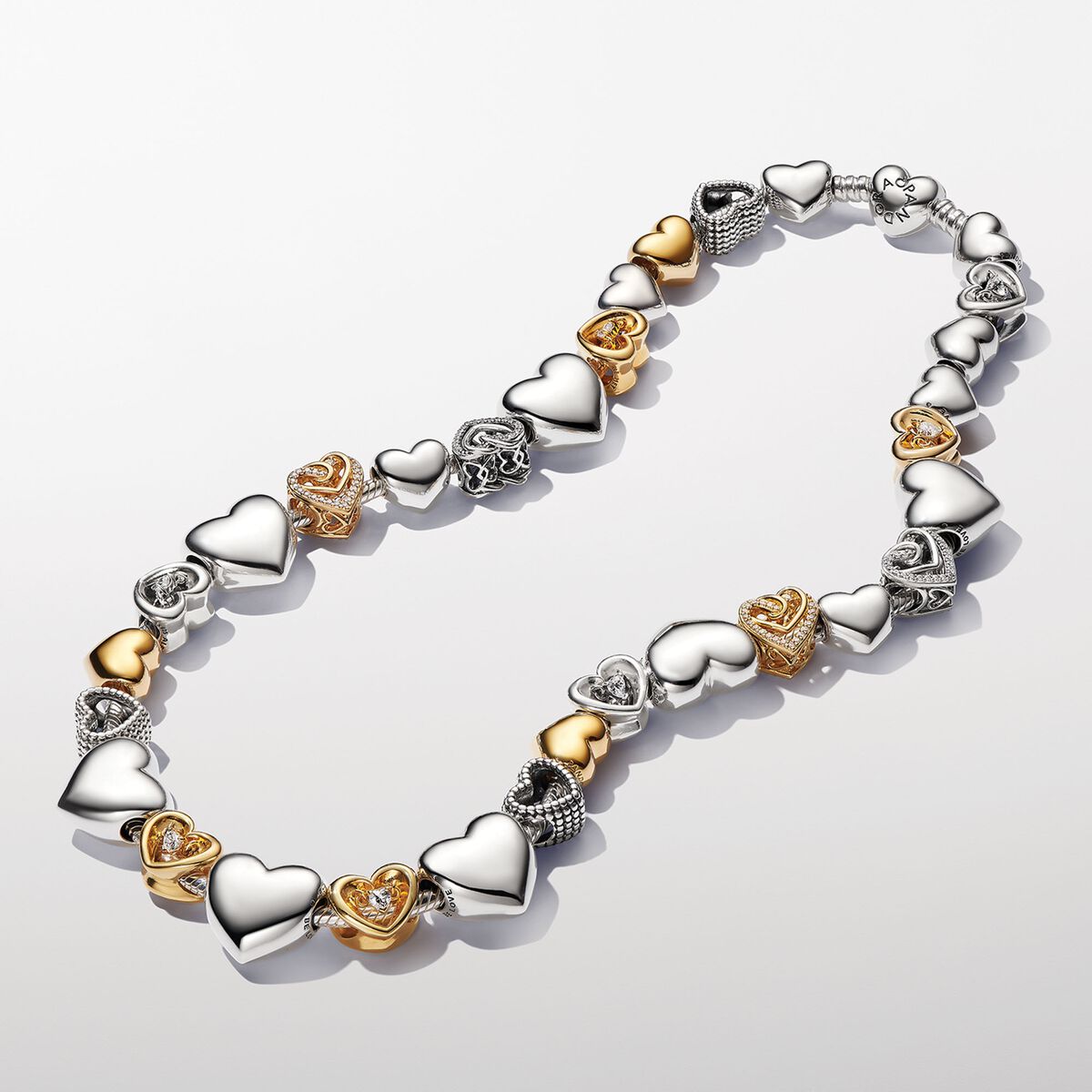 Pandora Be Love Graveerbaar Groot Hart Bedel zilver - 793440C00