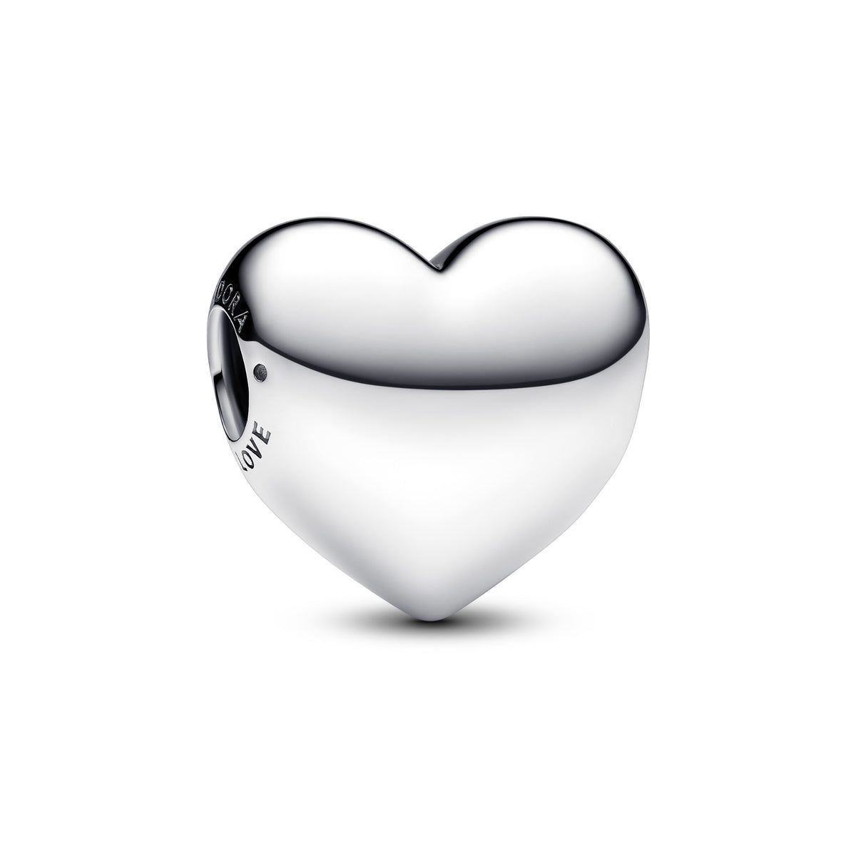 Pandora Be Love Graveerbaar Groot Hart Bedel zilver