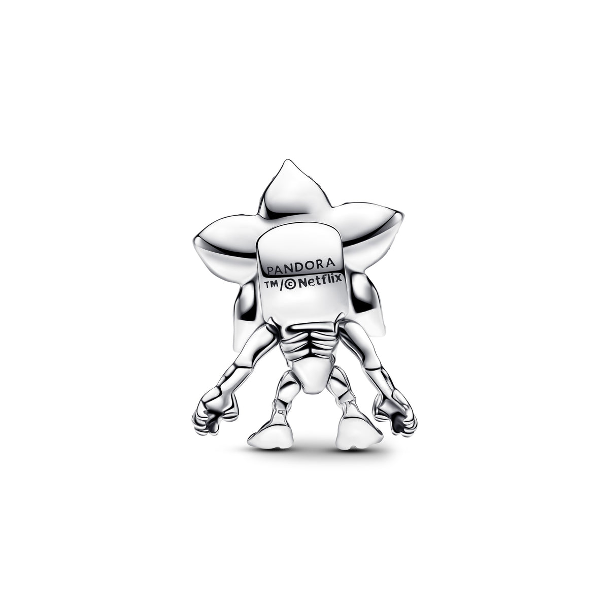 Pandora Stranger Things bedel met beweegbare Demogorgon zilver 793562C01