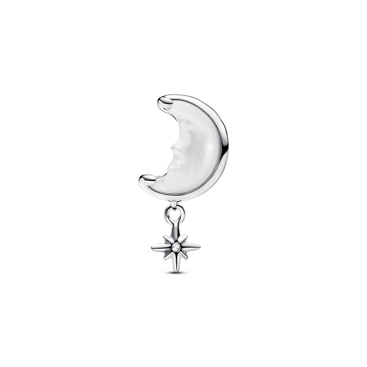 Pandora Bedel met maan en poolster zilver 793594C01