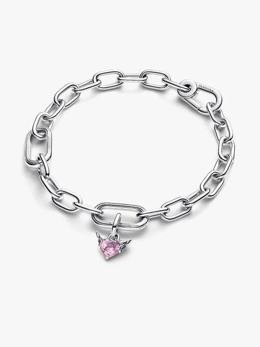 Pandora Hart met Vleugels Mini-Hangende Bedel zilver - 793626C02