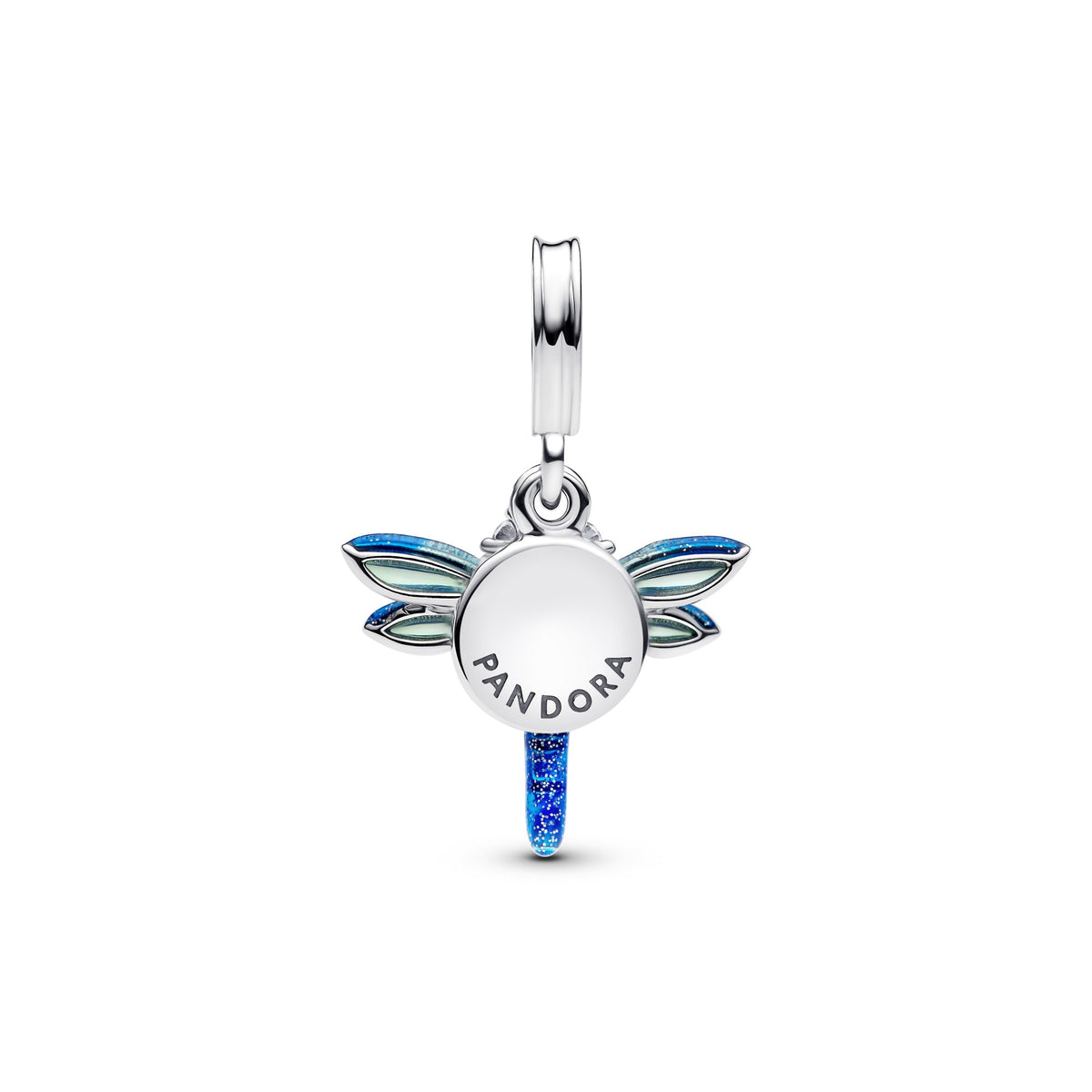 Pandora Dubbele hangende bedel met libel zilver 793745C01