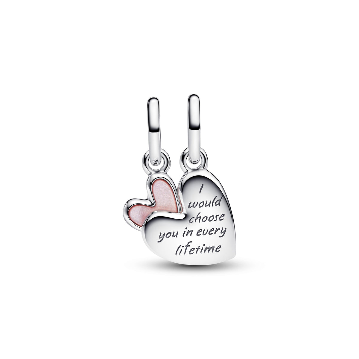 Pandora Deelbare Moeder en Dochter Hangende Bedel zilver 793766C01