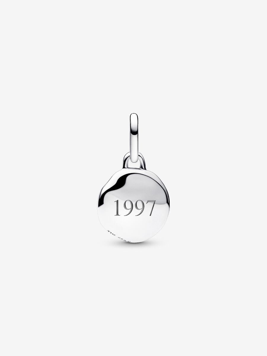 Pandora Graveerbare Mini Medaillonbedel zilver medallion - 793860C01