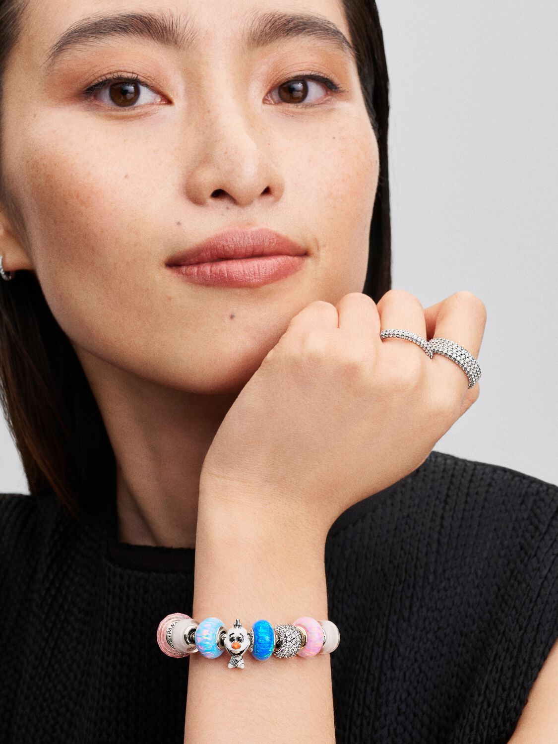 Pandora Hangende bedel Disney Frozen Olaf 793978C01