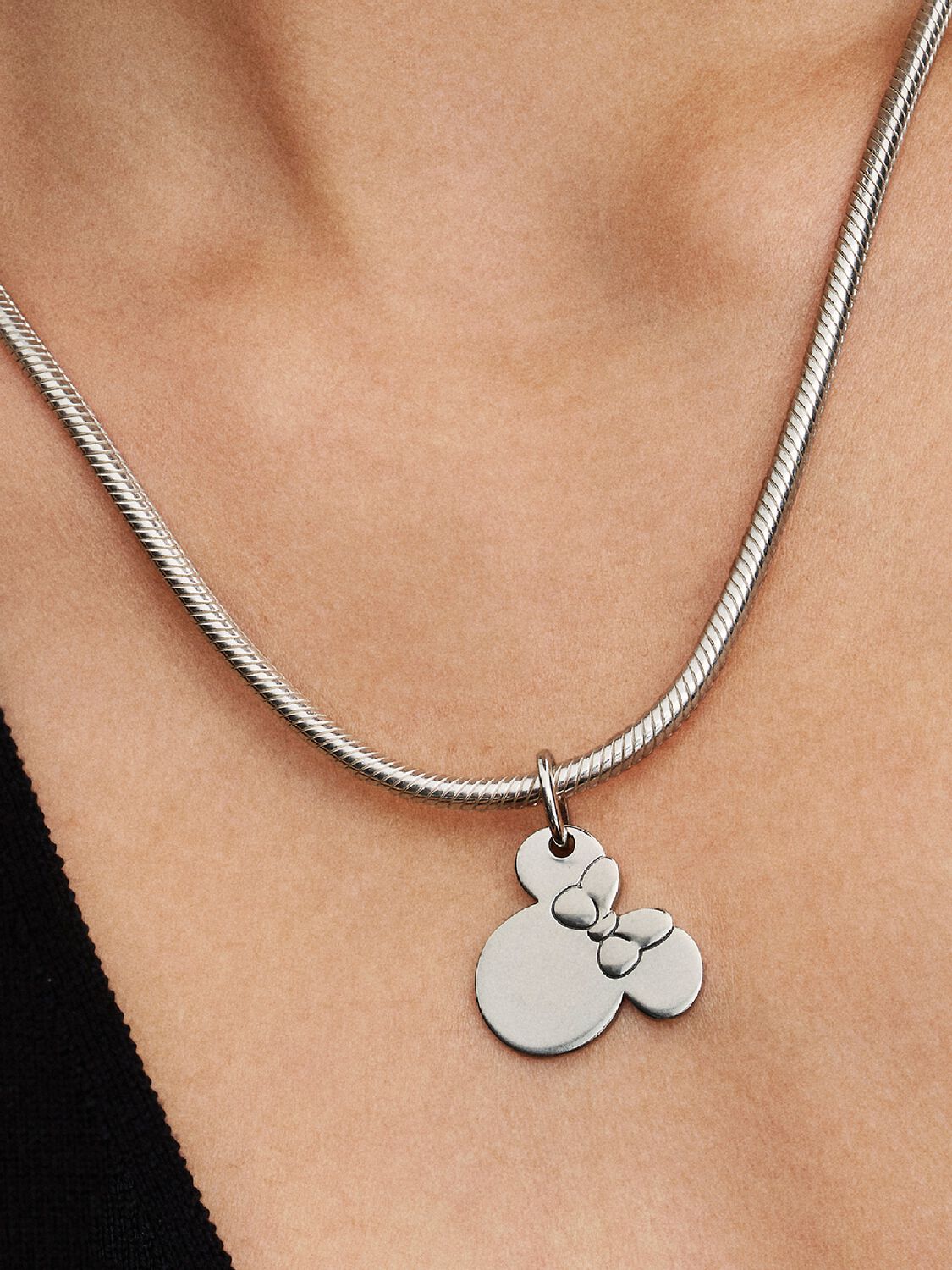 Pandora Graveerbare hangende bedel Disney Minnie Mouse 793993C00