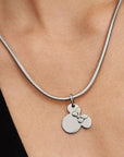 Pandora Graveerbare hangende bedel Disney Minnie Mouse 793993C00