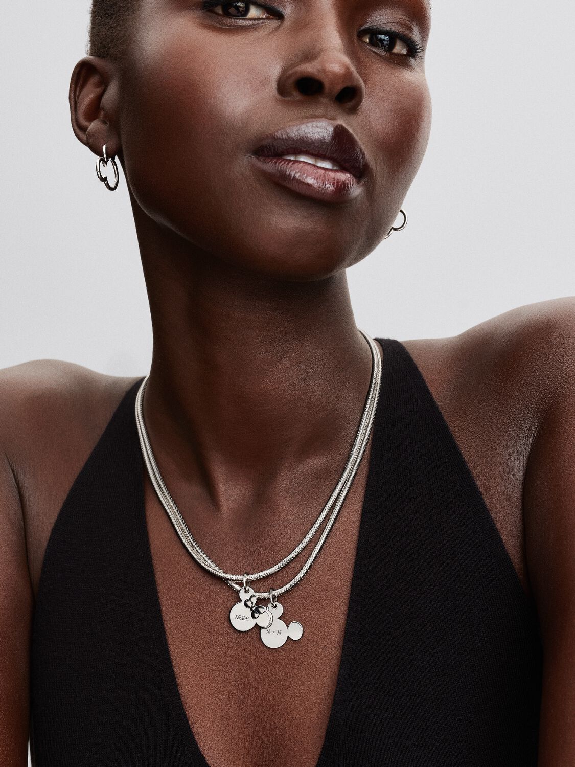 Pandora Graveerbare hangende bedel Disney Minnie Mouse 793993C00