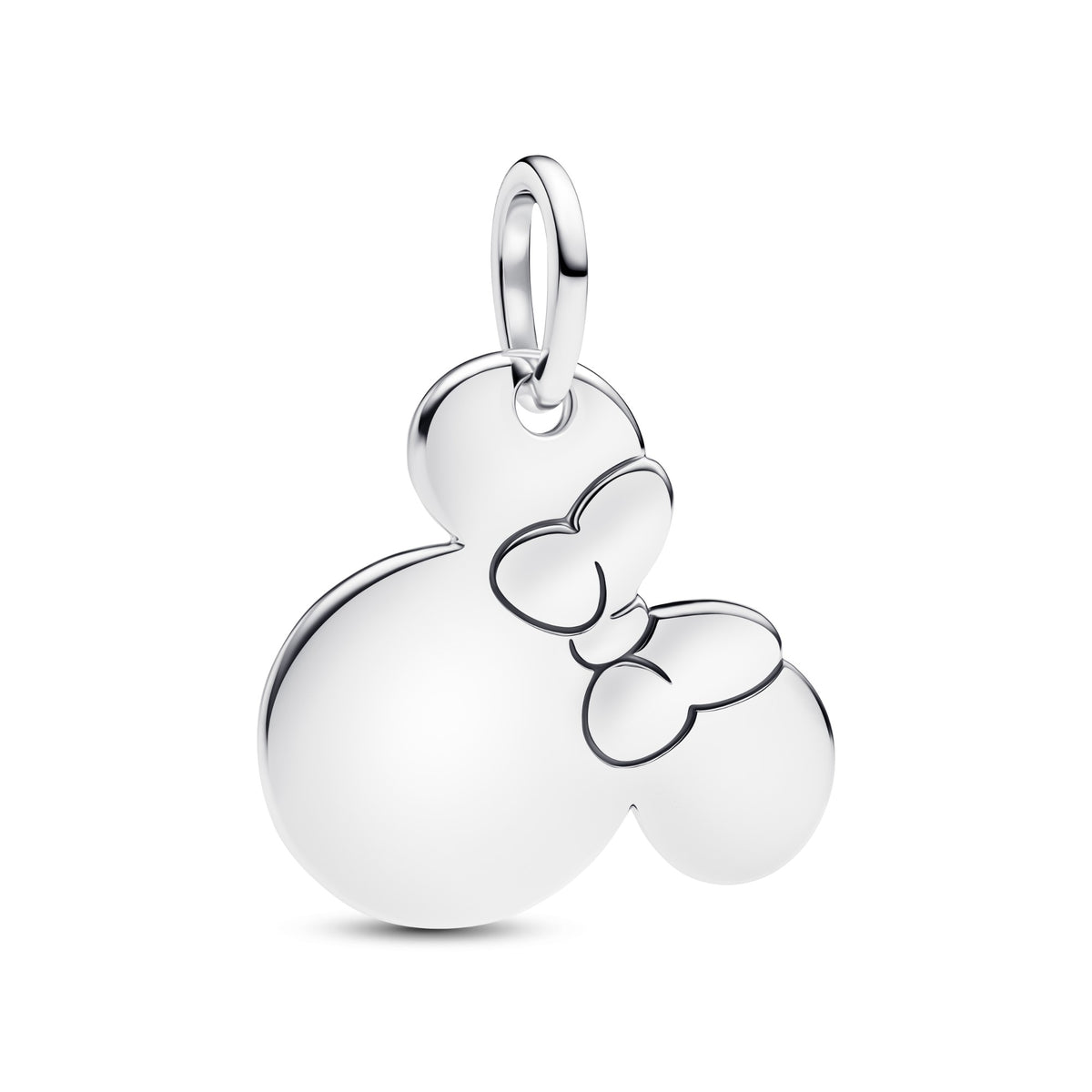Pandora Graveerbare hangende bedel Disney Minnie Mouse zilver