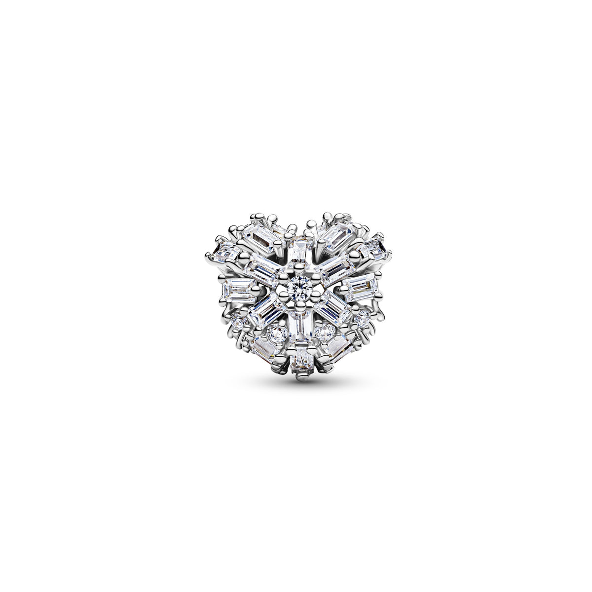 Pandora Sprankelende Hart Bedel zilver 794240C01
