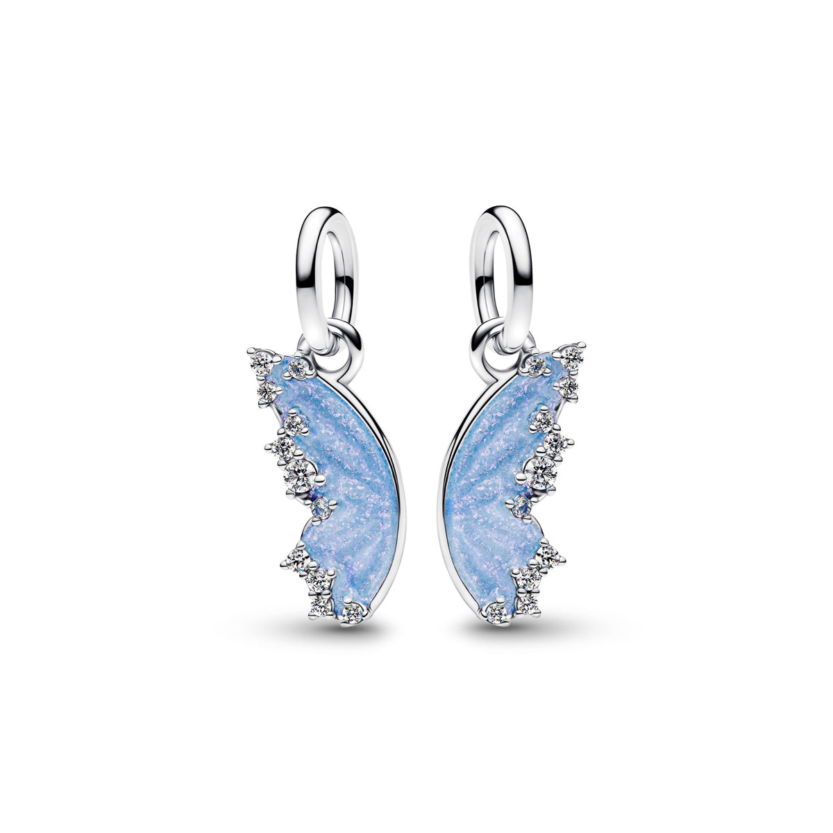 Pandora Deelbare hangende bedel met vlinder zilver