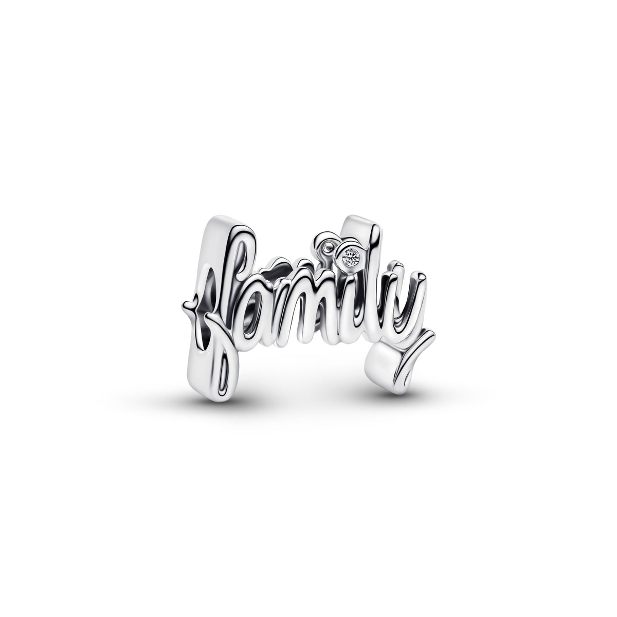 Pandora Handgeschreven Family bedel zilver