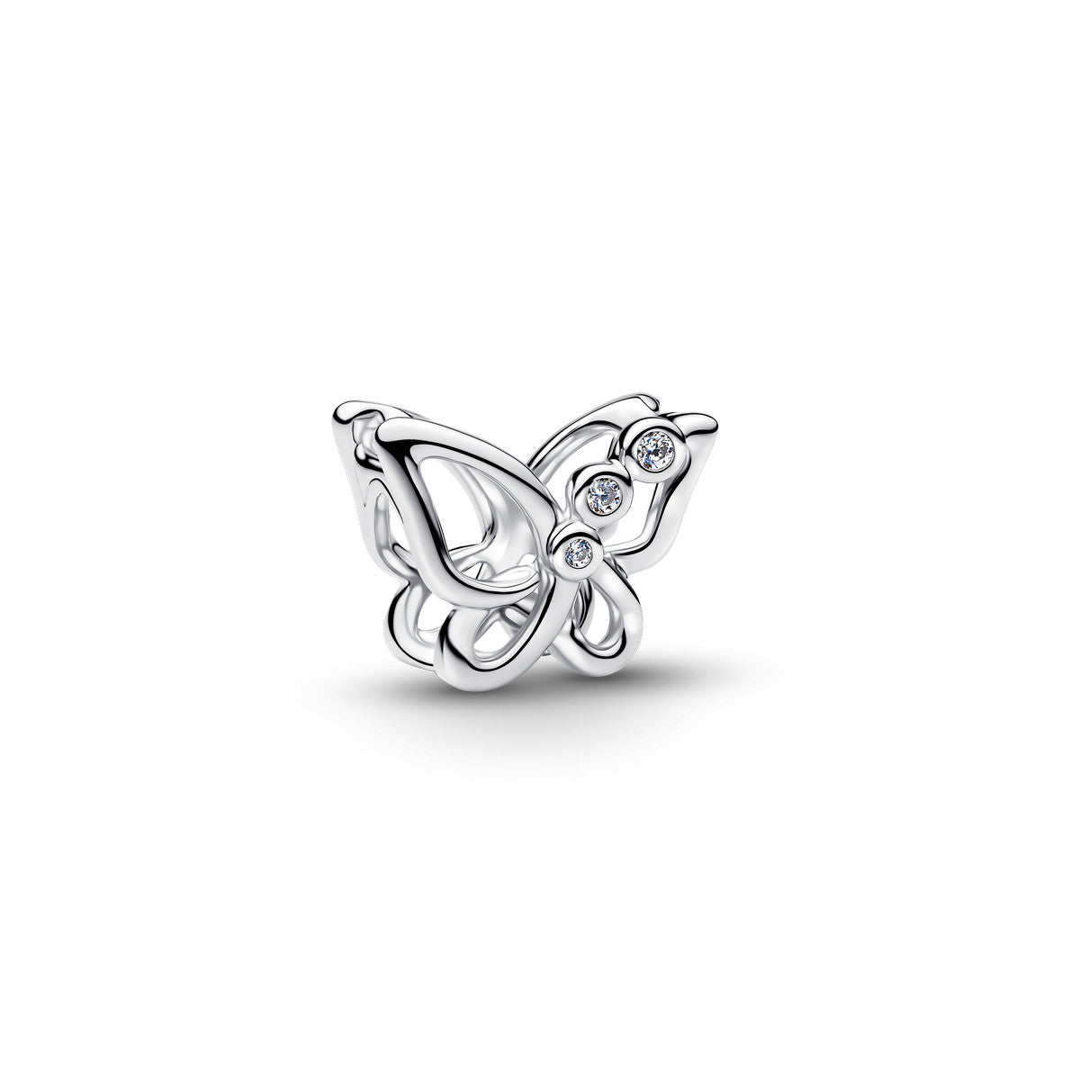 Pandora Opengewerkte Vlinder Bedel zilver - 794369C01