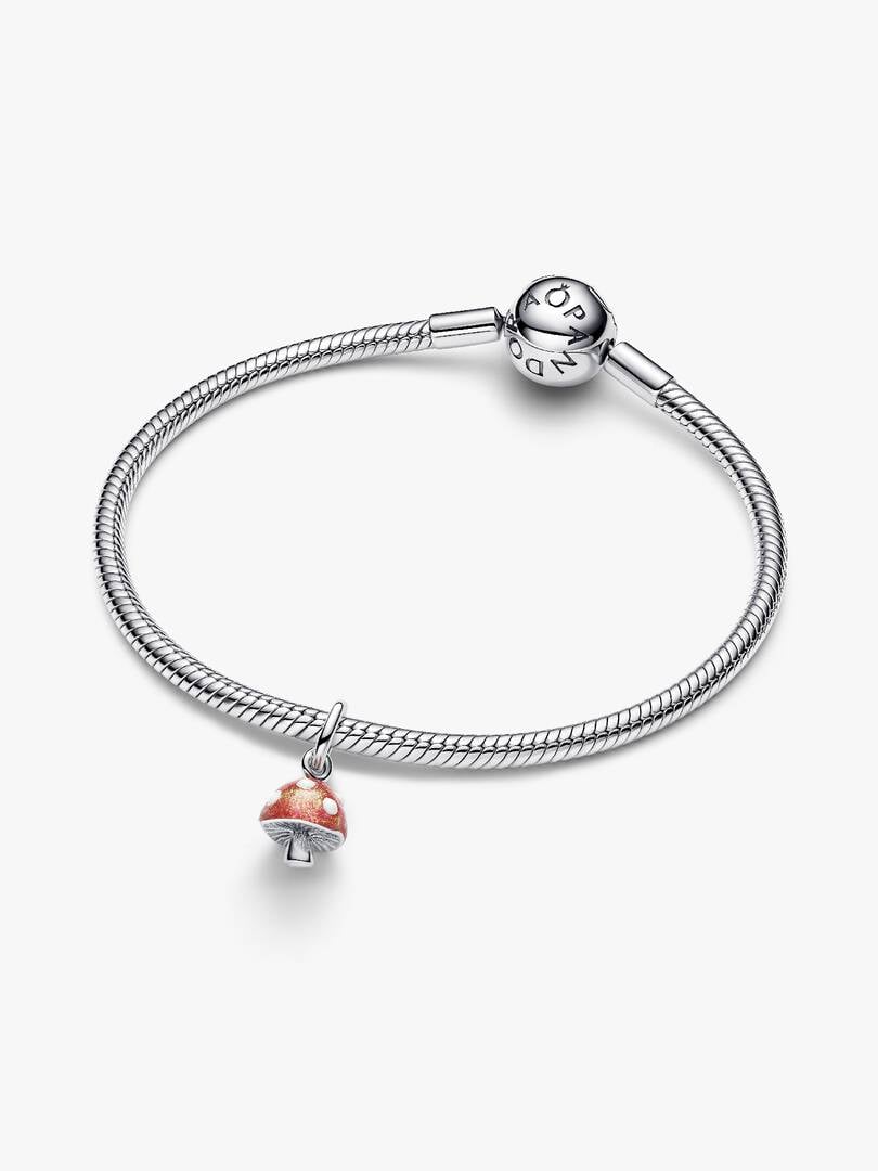 Pandora Glow-in-the-dark paddenstoel hangende bedel zilver - 794376C01