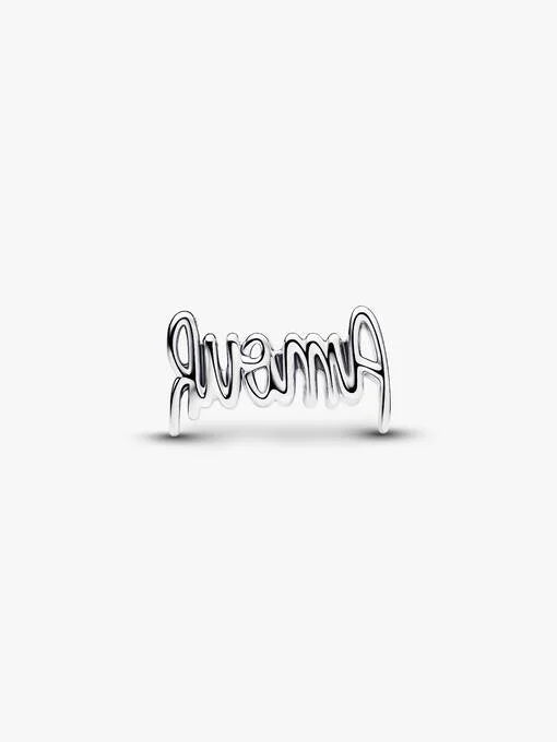 Pandora Amour Script Bedel zilver - 794426C00