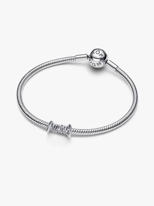 Pandora Amour Script Bedel zilver - 794426C00