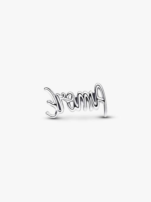 Pandora Amore Script Bedel zilver - 794434C00