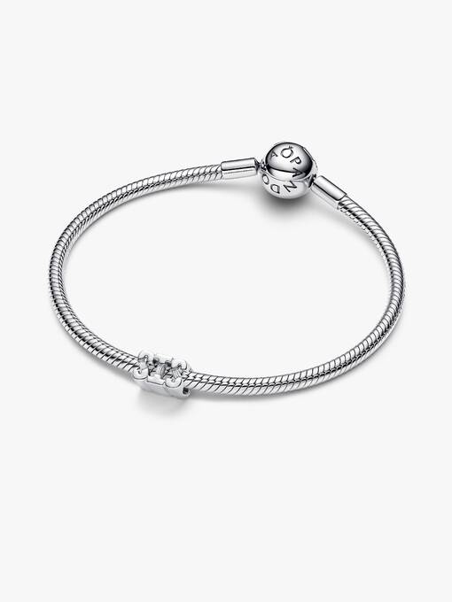 Pandora Sis Bedel zilver wit - 794454C01