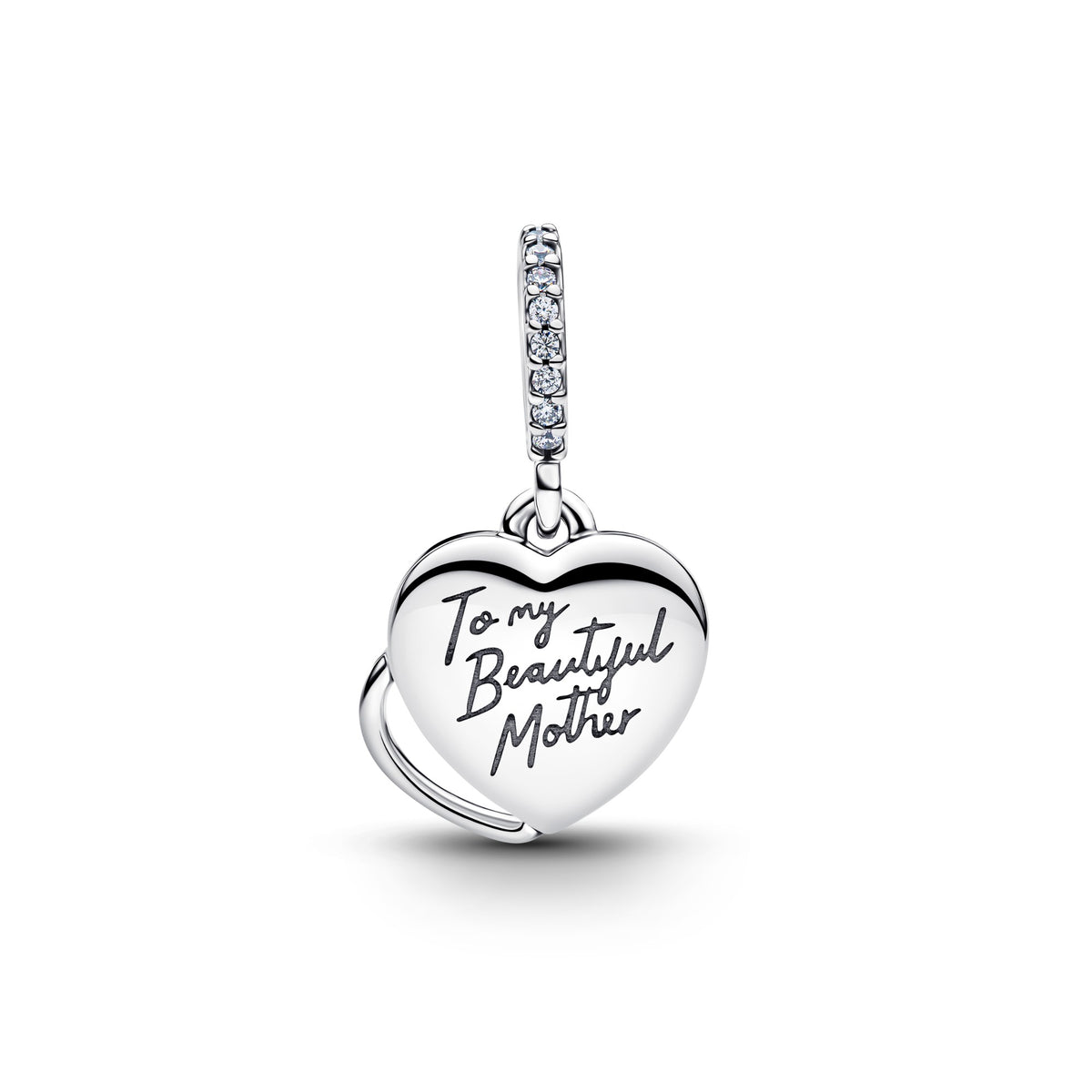 Pandora Mooie Moeder Dubbele Hangende Bedel zilver 794456C01
