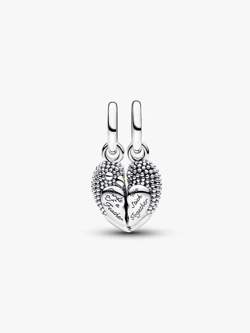 Pandora Love Birds Deelbare Hangende Bedel zilver - 794484C01