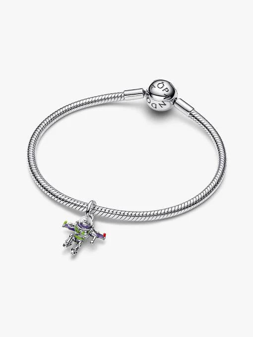 Pandora Disney Pixar Buzz Lightyear Hangende Bedel zilver 794604C01