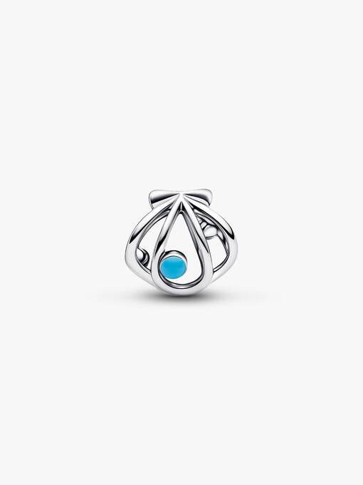 Pandora Opengewerkte Schelp Bedel zilver 794695C01