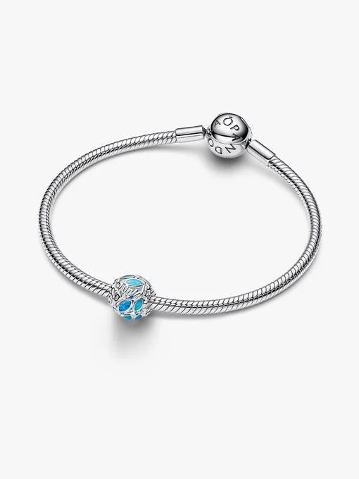 Pandora Opengewerkte Zwemmende Vis Bedel zilver 794699C01