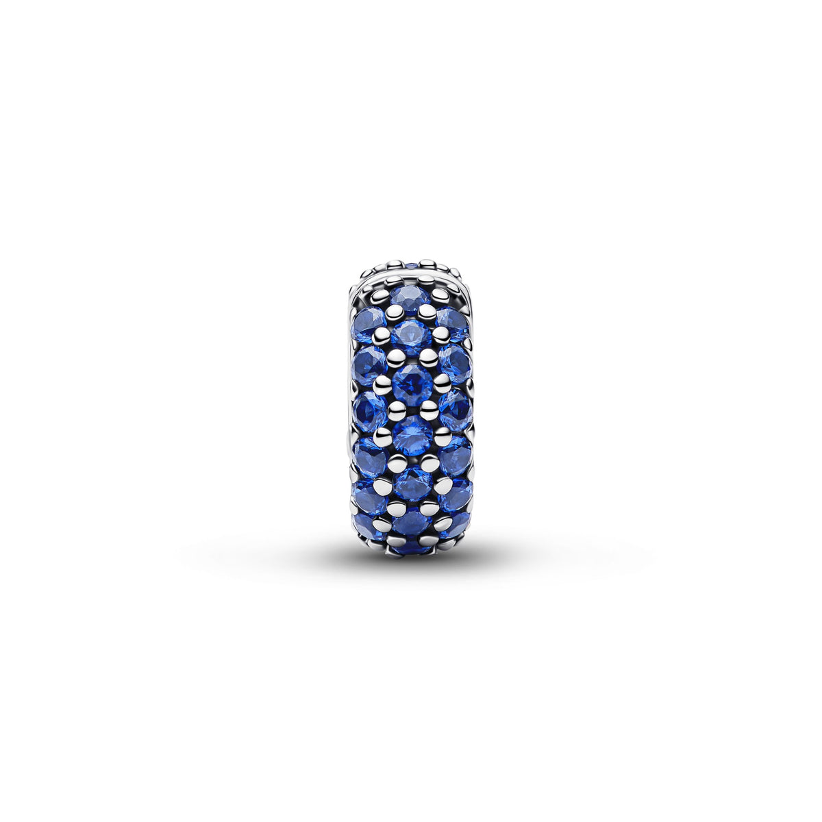 Pandora Koningsblauwe Steen Clip Bedel zilver 794700C01