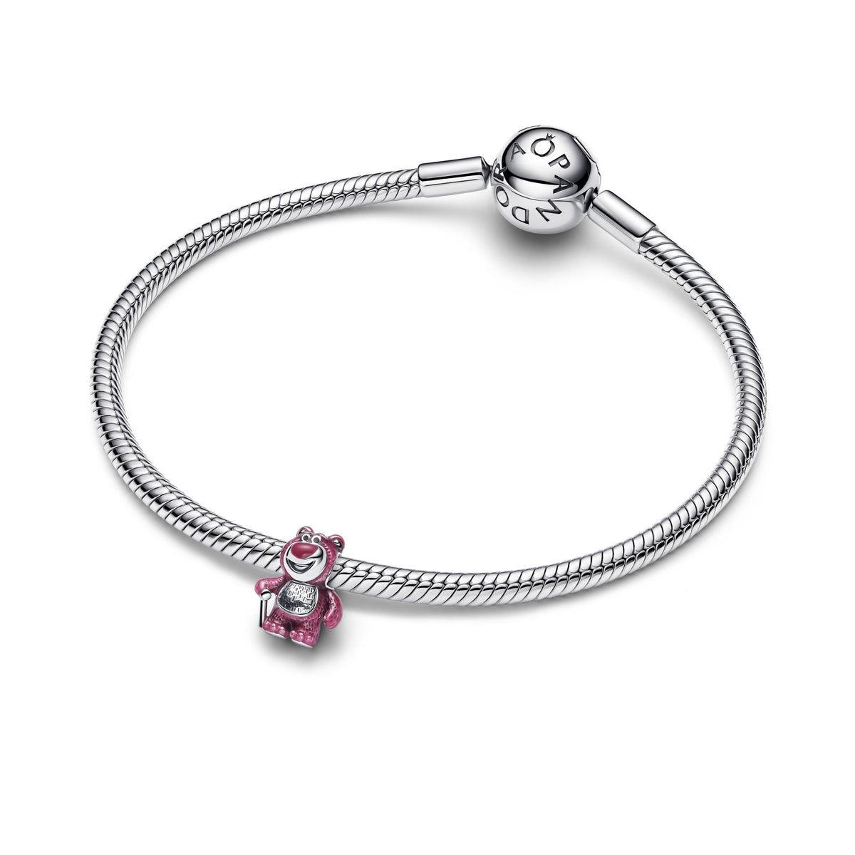 Pandora Disney Pixar Schurken Lotso Beer Geurende Bedel zilver 794740C01