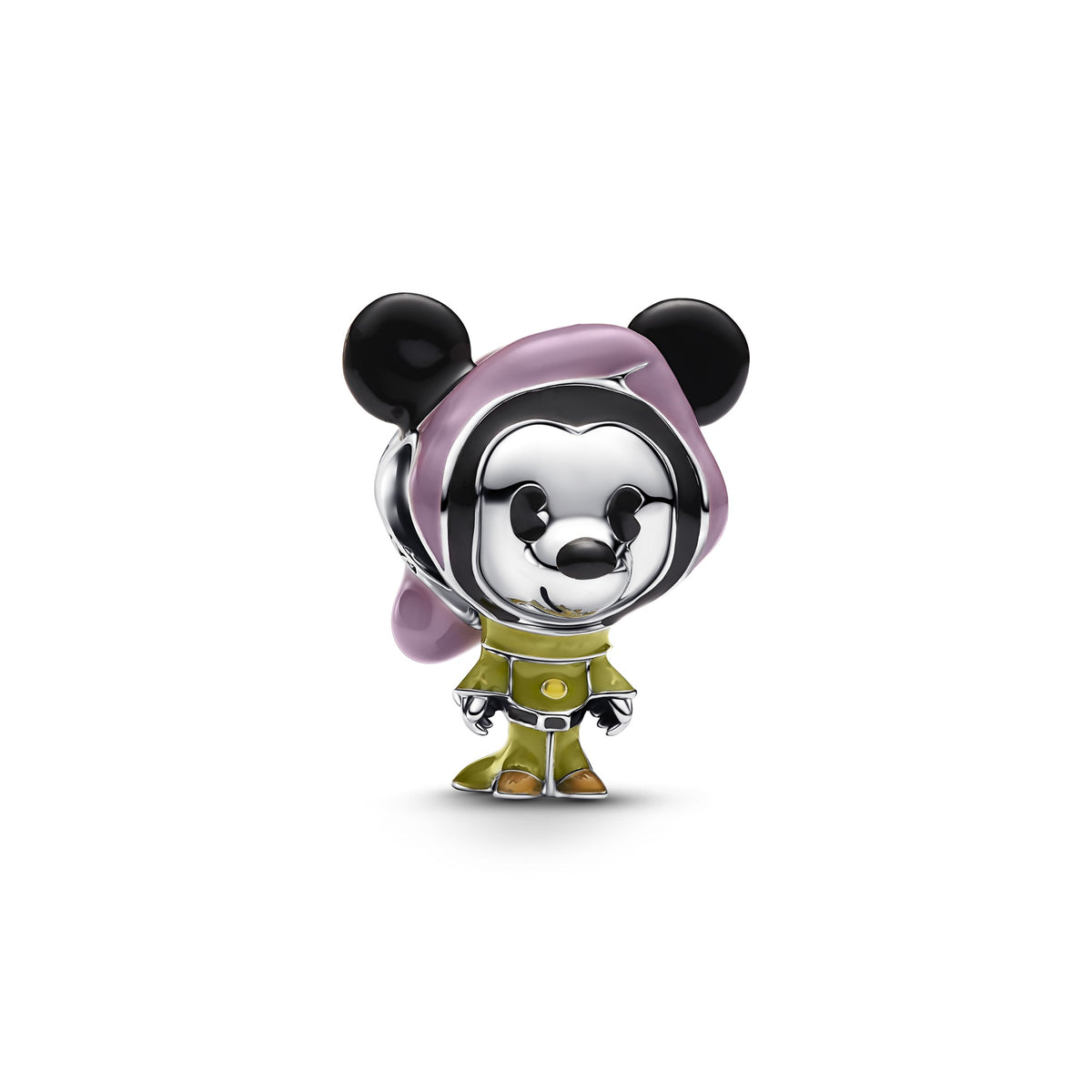 Pandora Disney Mickey Mouse als Stoetel Bedel zilver