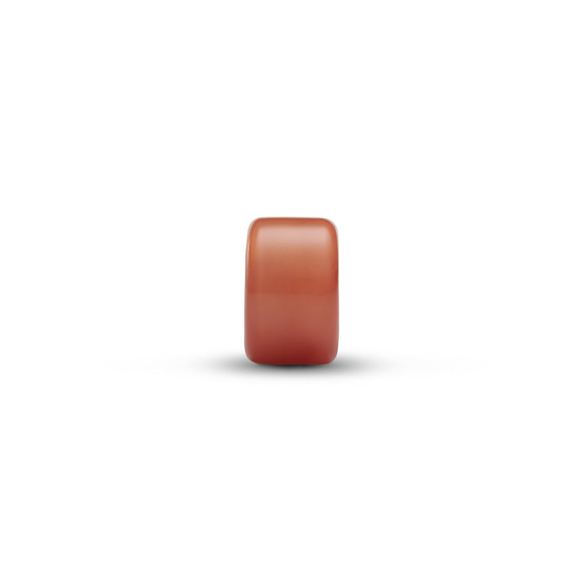 Pandora Oranje Muranoglas Minibedel zilver 794773C04