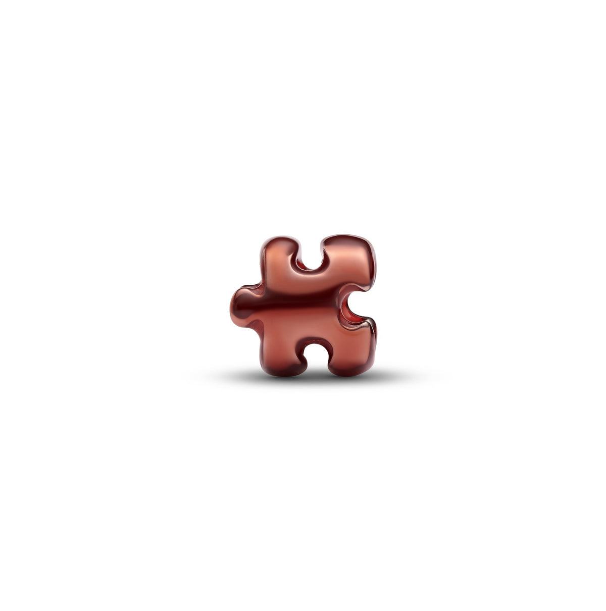 Pandora Oranje Puzzelstuk Minibedel zilver 794816C01