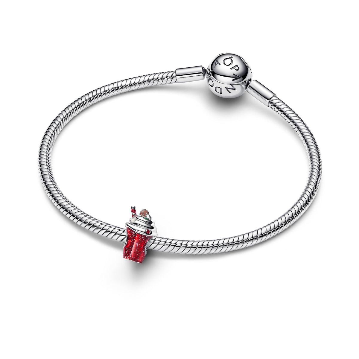 Pandora Peperkoek Drankje Bedel zilver