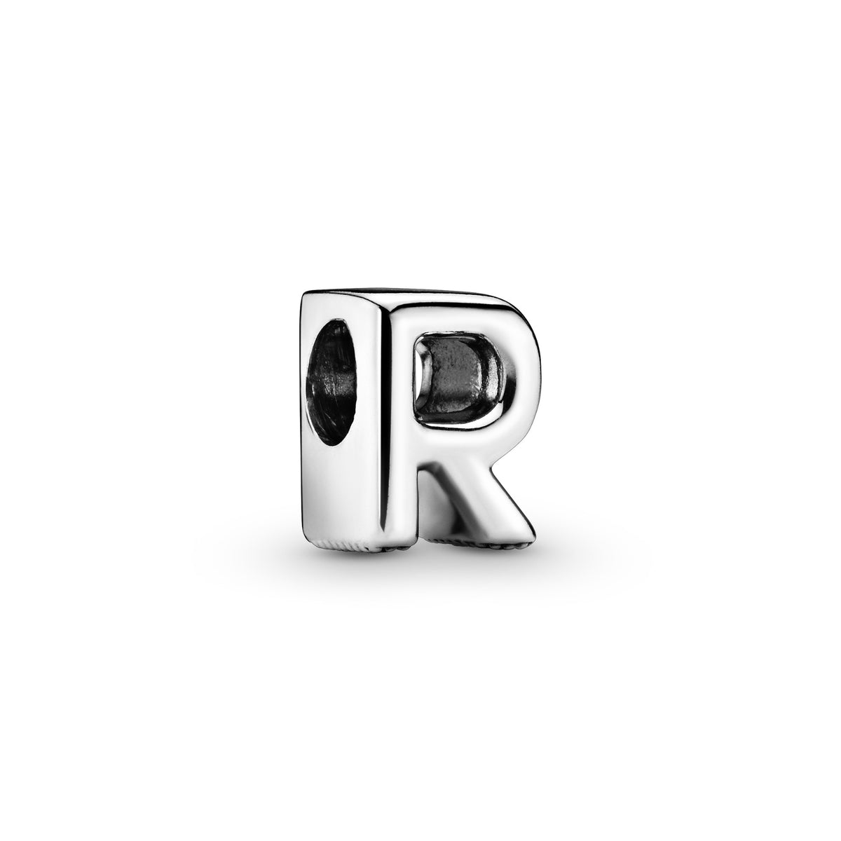 Pandora Letter R Alfabetbedel zilver