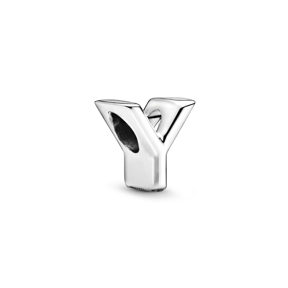 Pandora Letter Y Alfabetbedel zilver