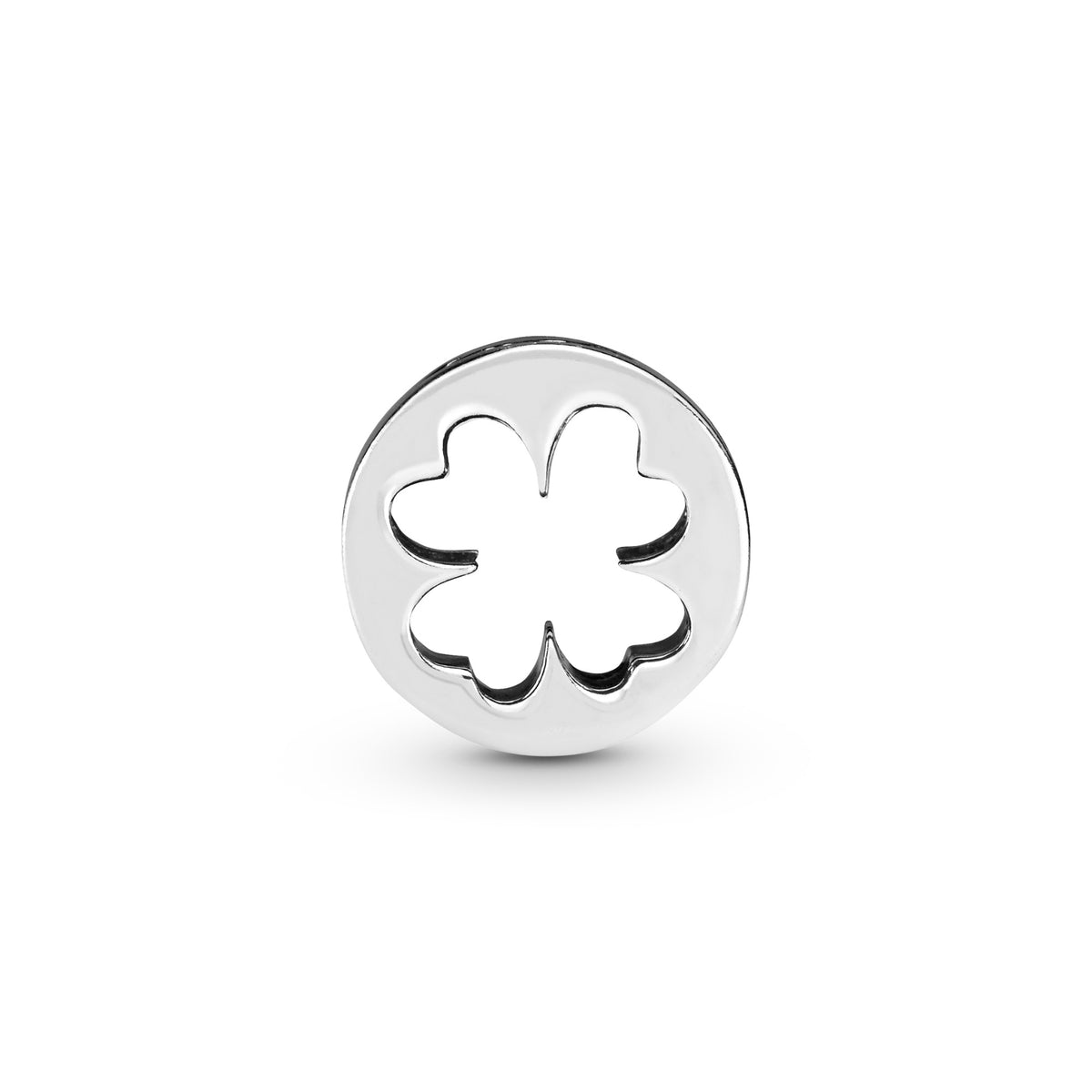 Pandora Geluk & Moed Klavertjevier Bedel zilver 797868