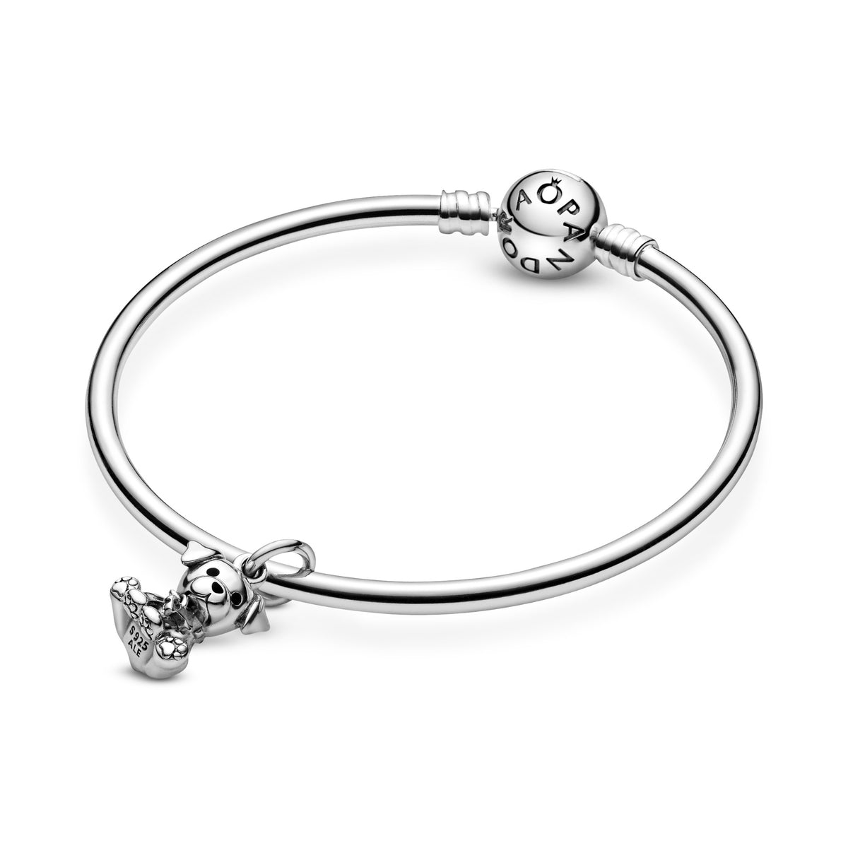 Pandora Labrador Puppy Dog Hangende Bedel zilver 798009EN16