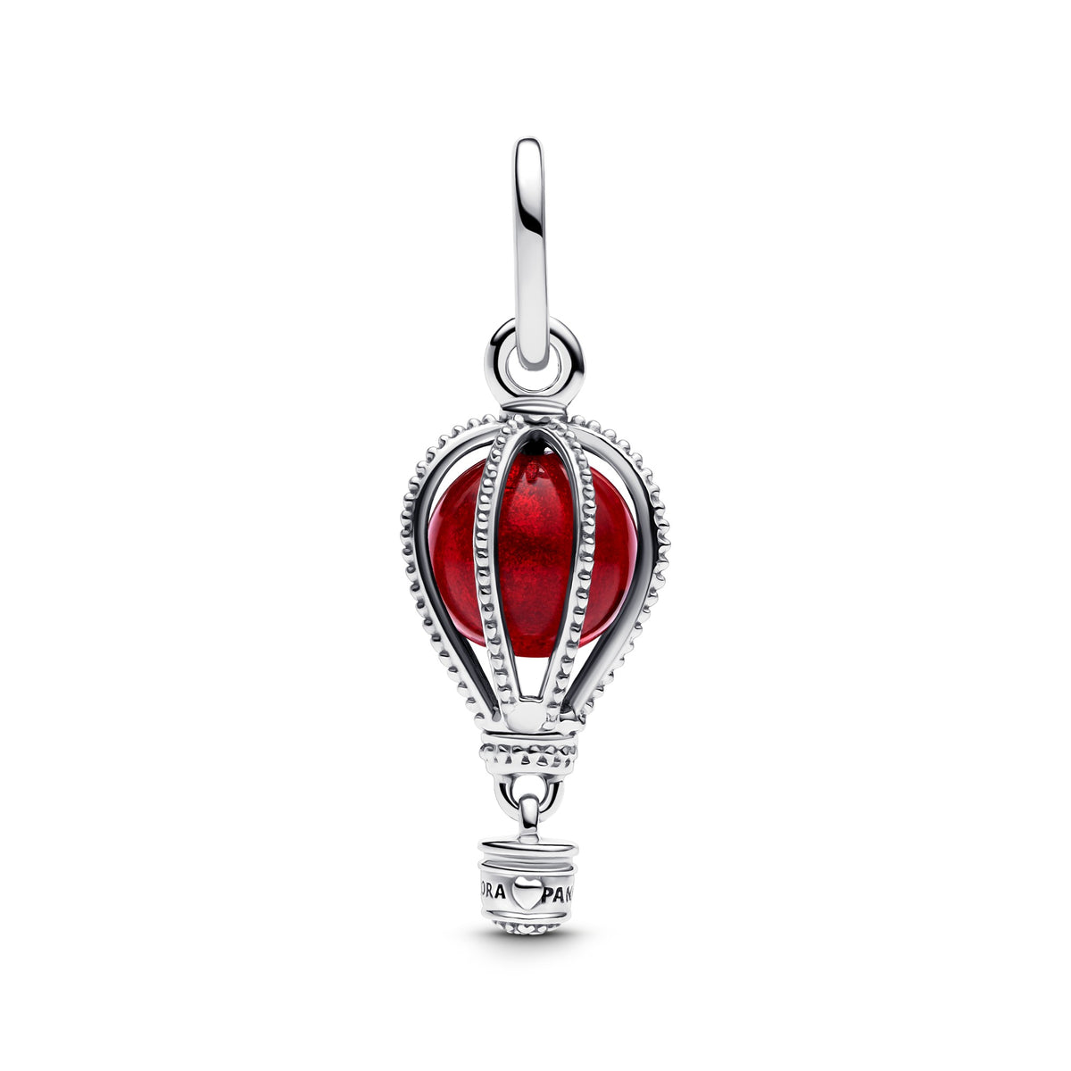 Pandora Heteluchtballon Muranoglas Hangende Bedel zilver 798064C01