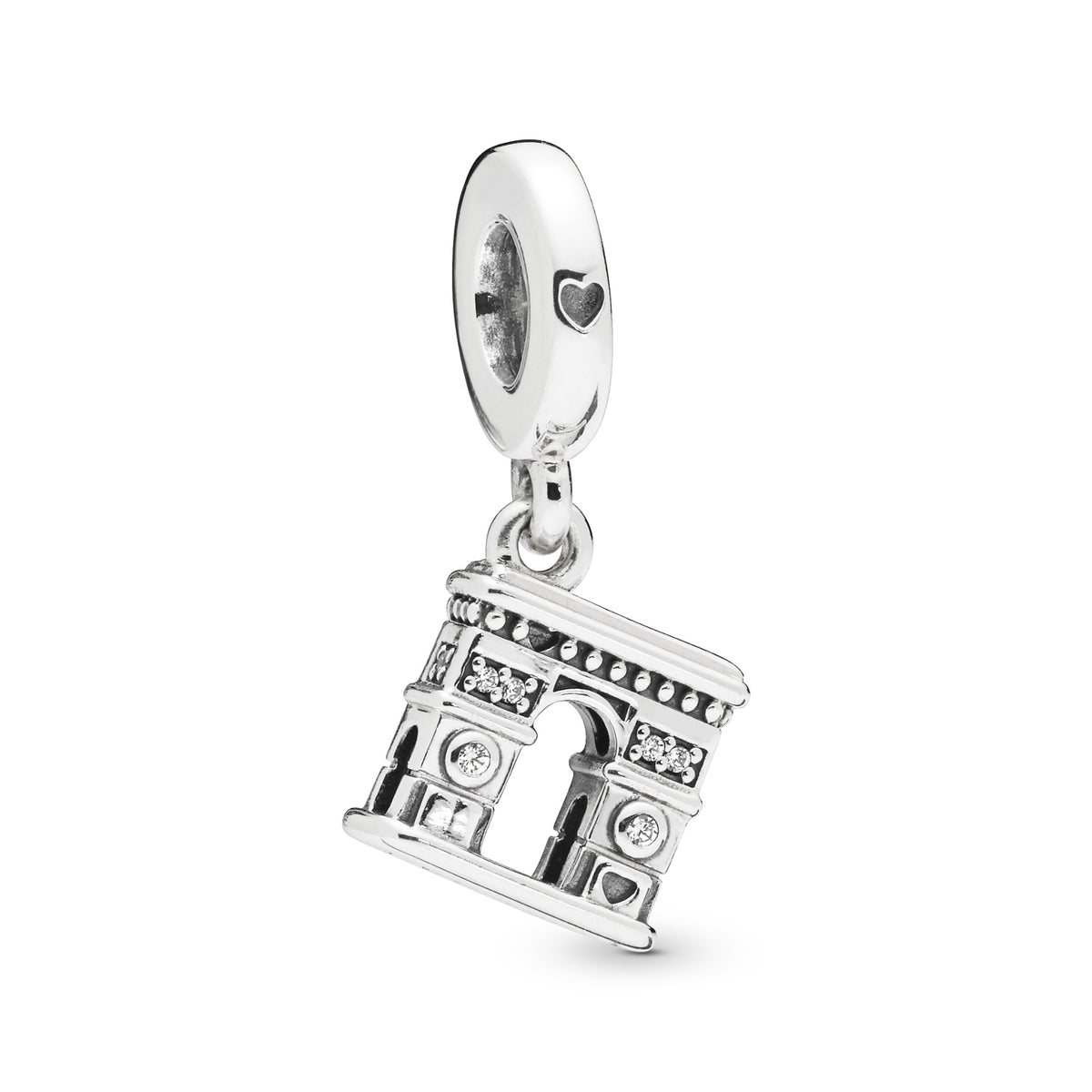Pandora Arc de triomphe Bedel zilver
