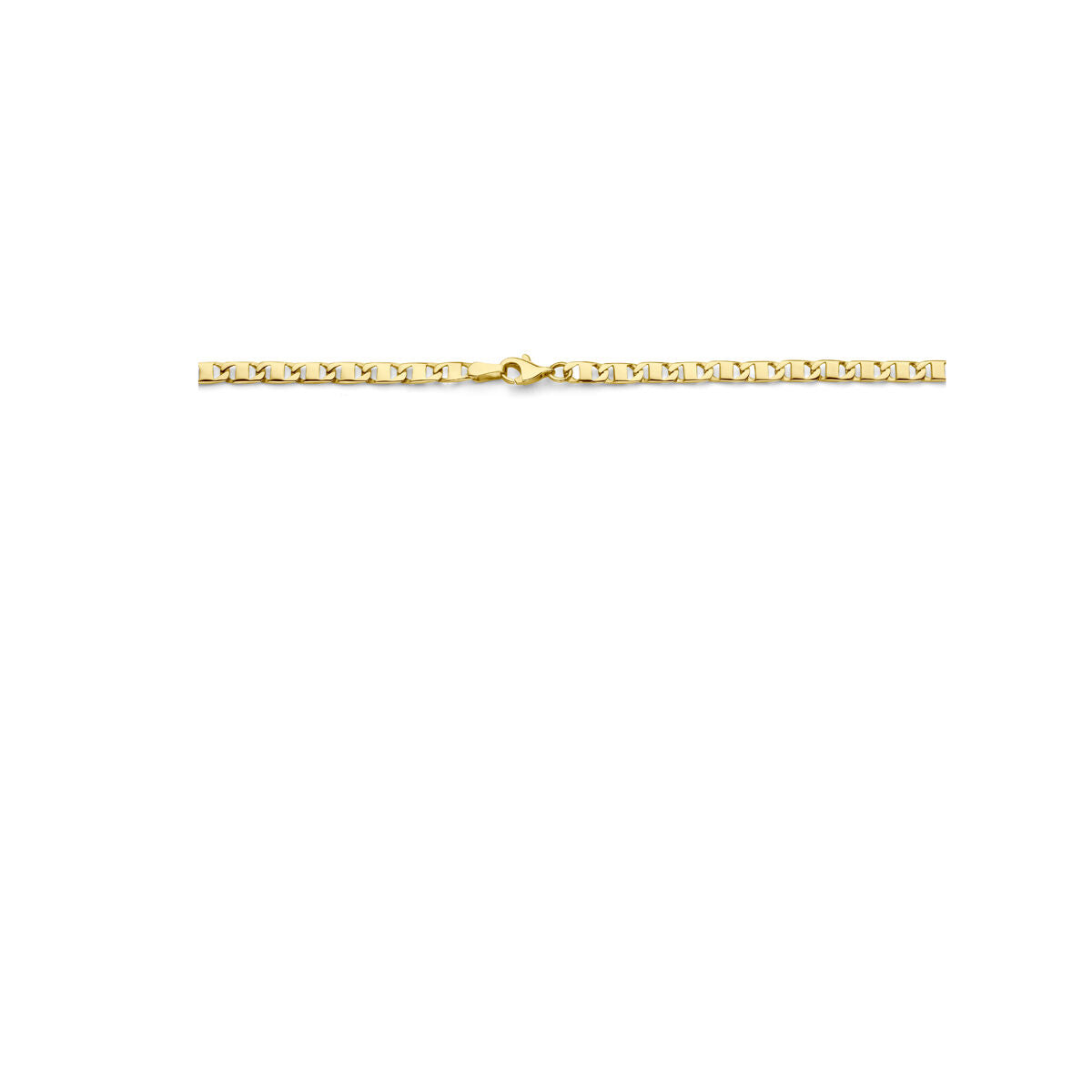 Fantasy Collection Collier 3,5 mm 14K geelgoud