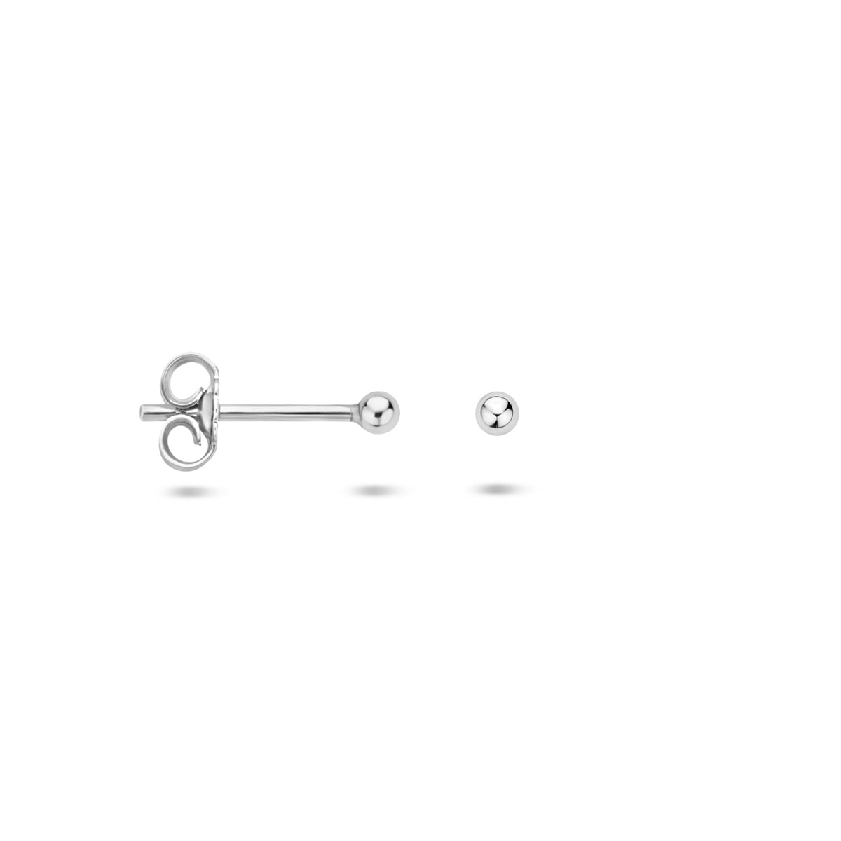 Oorbellen bolletje zilver 2 mm #Diameter (mm)_2