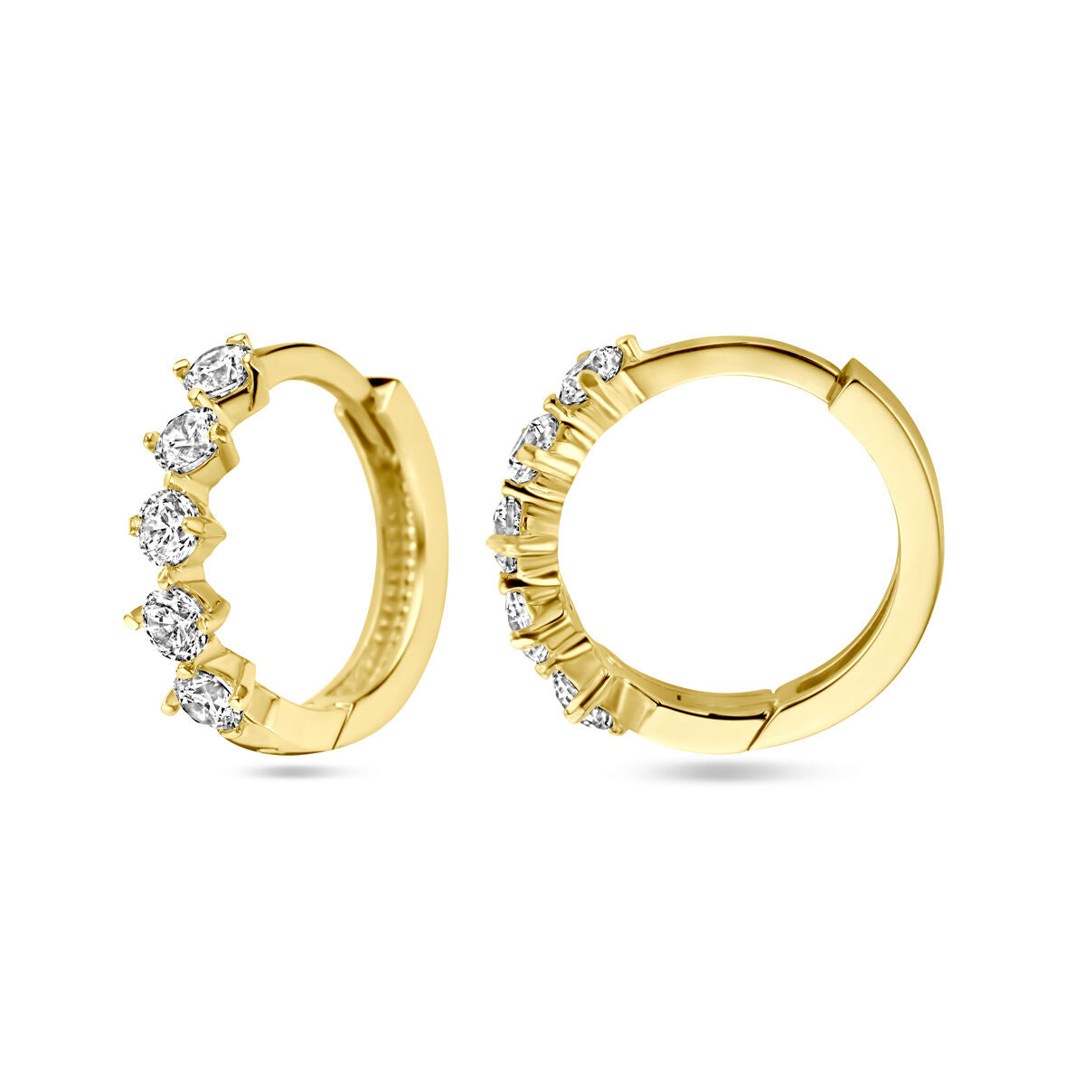 Fantasy Collection Oorbellen zirkonia 14K geelgoud