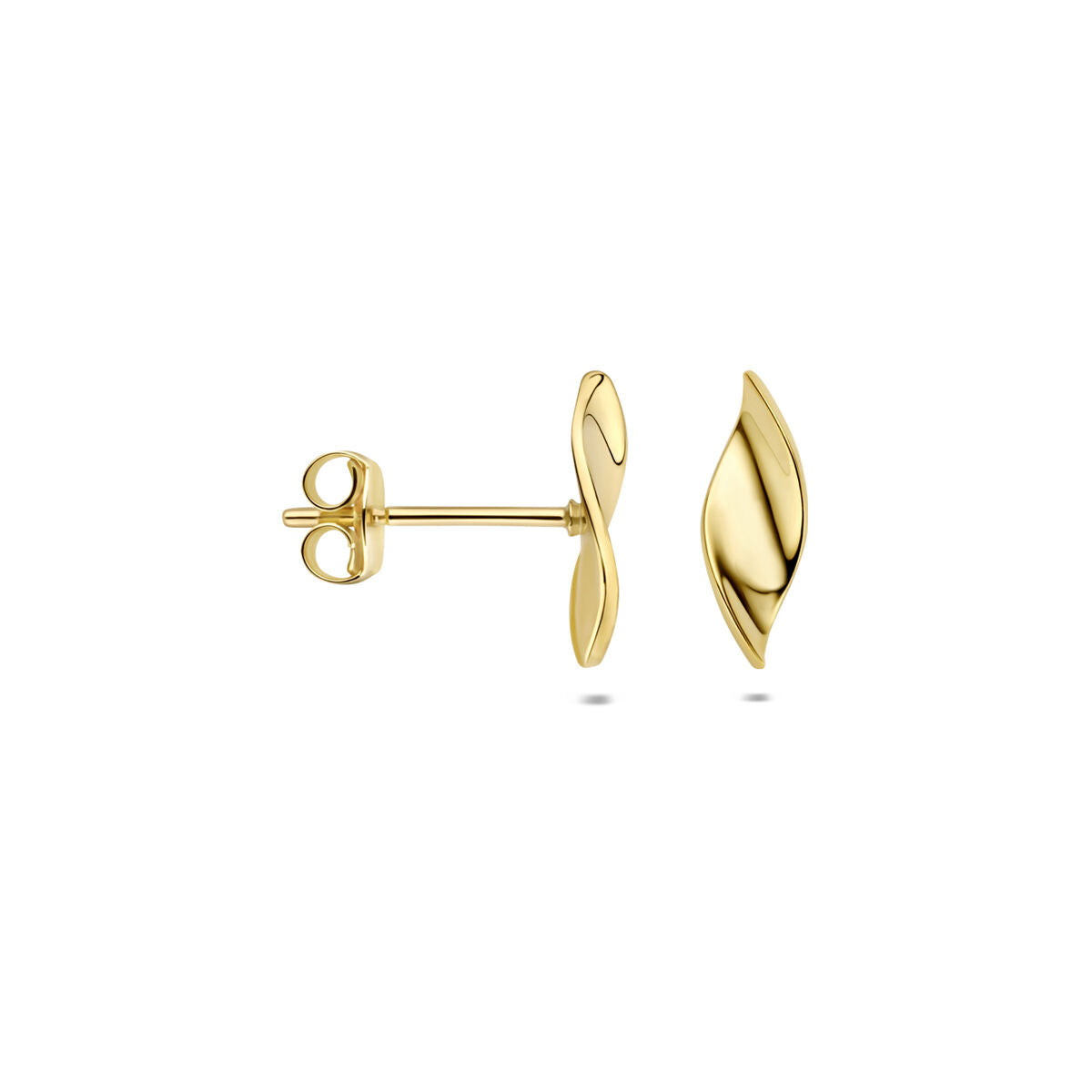 Oorknoppen 9K geelgoud 10 mm